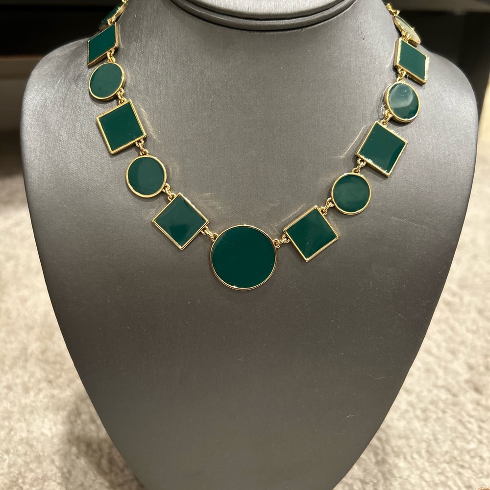 Ann Taylor Geometric Statement Necklace